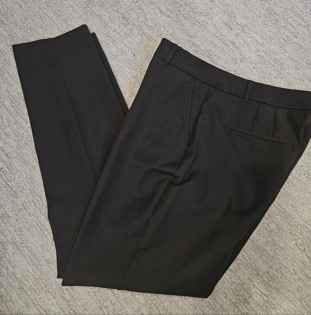 WHBM  Olive Straight Leg Slacks
